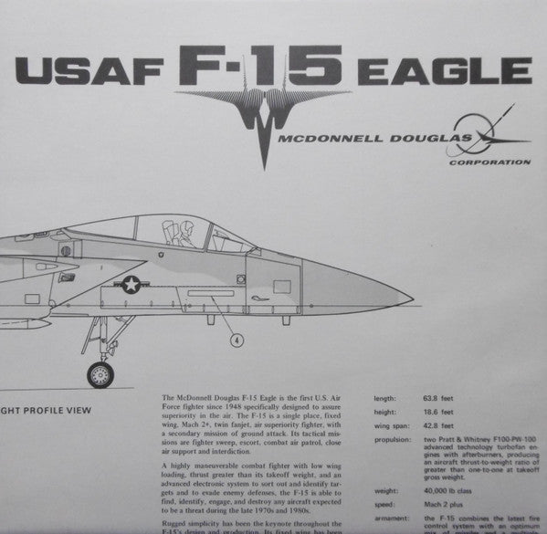 No Artist - Super Fighter USAF F-15 Eagle (LP, Album, Mono)