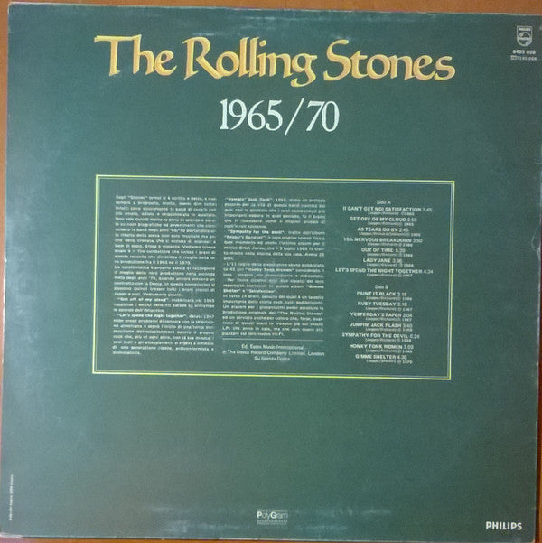 The Rolling Stones - 1965/70 (LP, Comp, Dar)