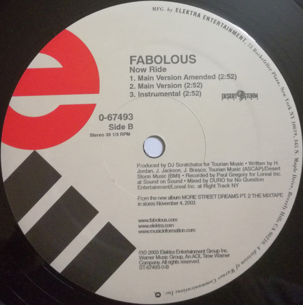 Fabolous Featuring Mike Shorey - Make U Mine (12"", Promo)