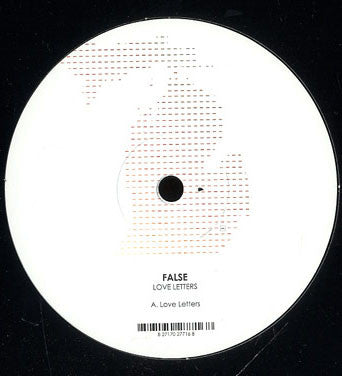 False - Love Letters (12"", Maxi)