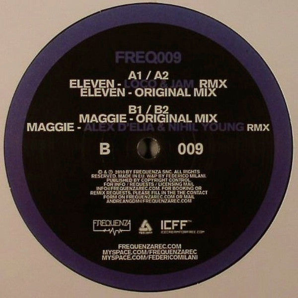Federico Milani - Eleven (12")