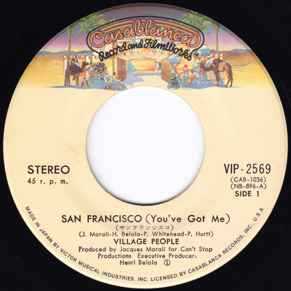 Village People - San Francisco (You've Got Me) = サンフランシスコ(7", Single)