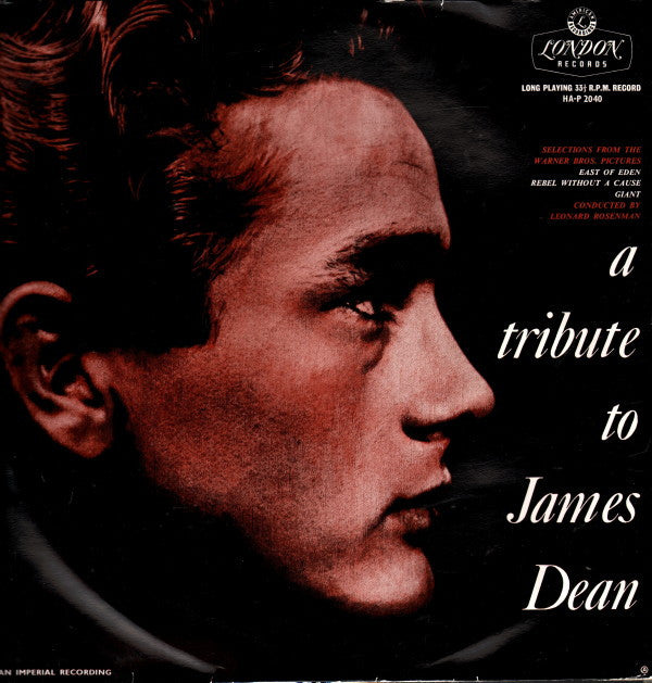 Leonard Rosenman - A Tribute To James Dean (LP, Album, Mono)