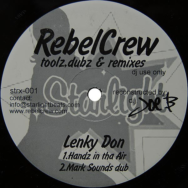 Rebel Crew - Toolz, Dubz & Remixes (12", Promo)