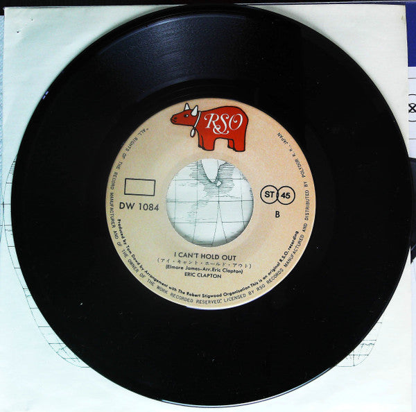 Eric Clapton - Willie And The Hand Jive (7"")