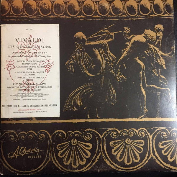 Antonio Vivaldi - Les Quatre Saisons(LP, Album)