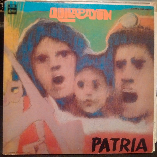 Quilapayún - Patria (LP, Album, Promo, Gat)