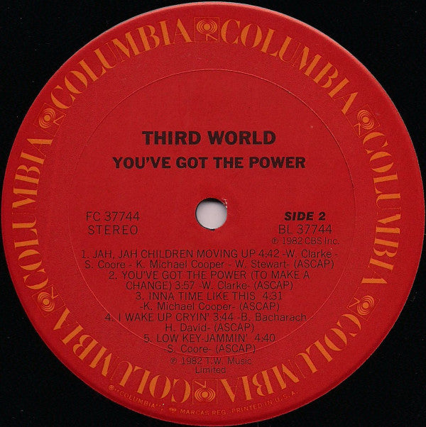 Third World - You've Got The Power (LP, Album, Ter)