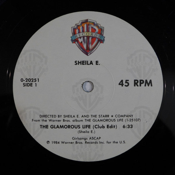 Sheila E. - The Glamorous Life (12"", Maxi, Spe)