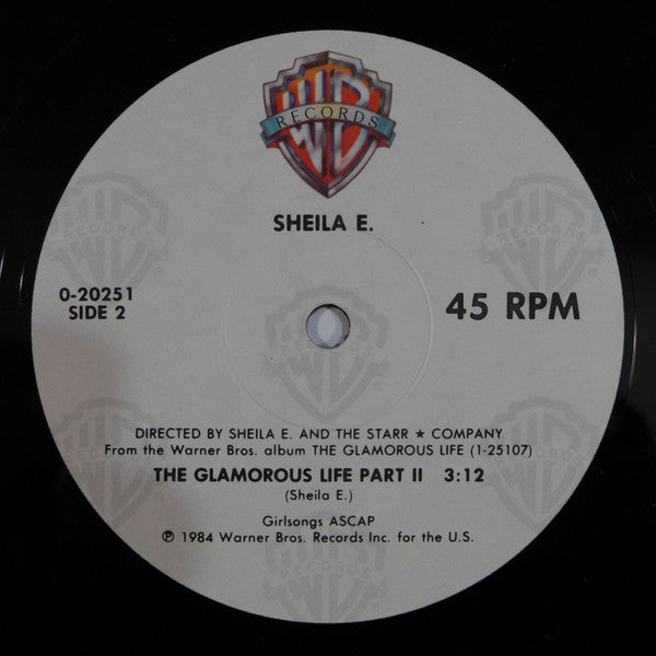 Sheila E. - The Glamorous Life (12"", Maxi, Spe)