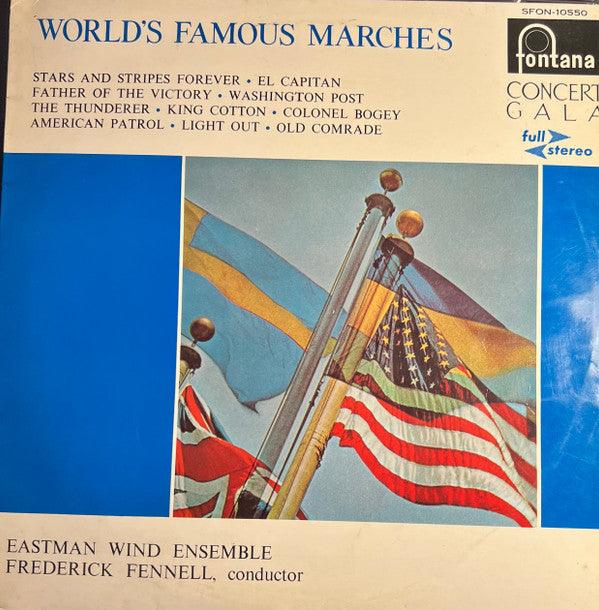 Eastman Wind Ensemble - World’s Famous Marches(LP, Album)