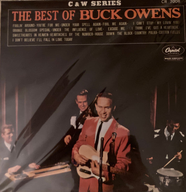 Buck Owens - The Best Of Buck Owens (LP, Comp, Red)