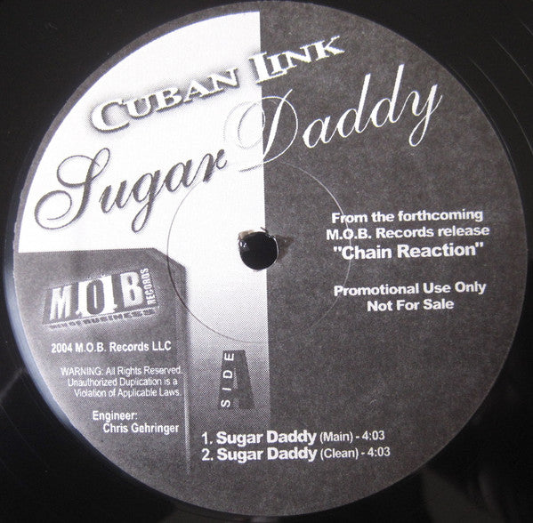 Cuban Link - Sugar Daddy (12"", Promo)