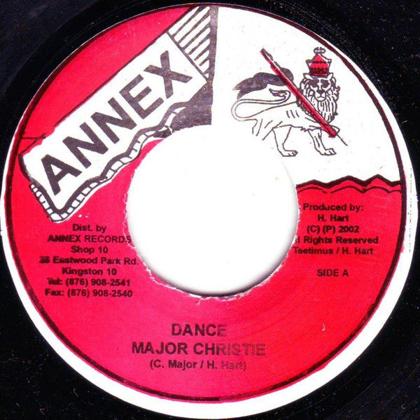 Major Christie - Dance (7")