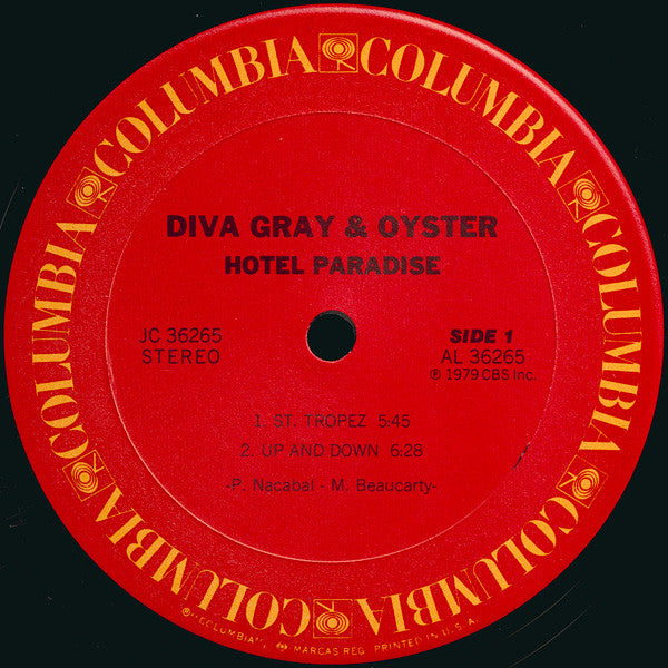 Diva Gray And Oyster (2) - Hotel Paradise (LP, Album)