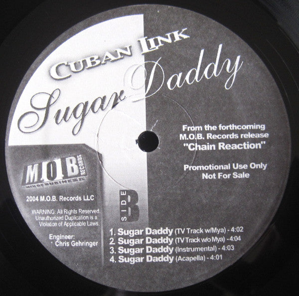Cuban Link - Sugar Daddy (12"", Promo)