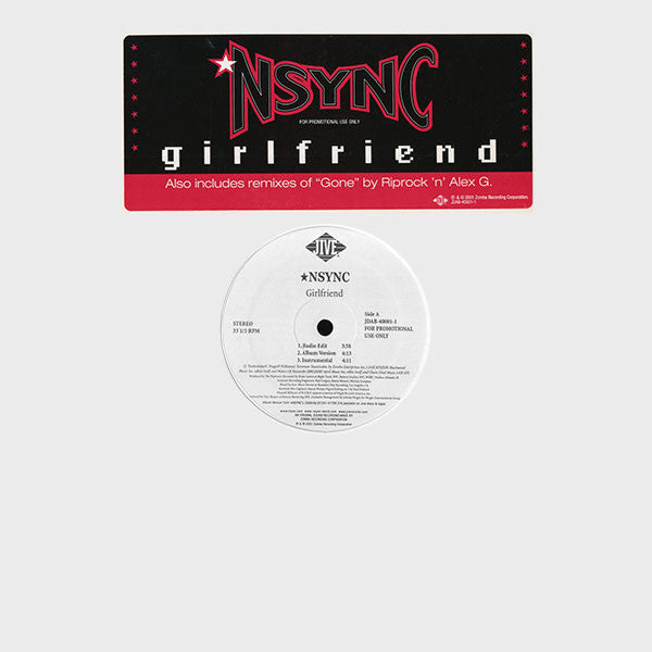 *NSYNC - Girlfriend (12"", Promo)
