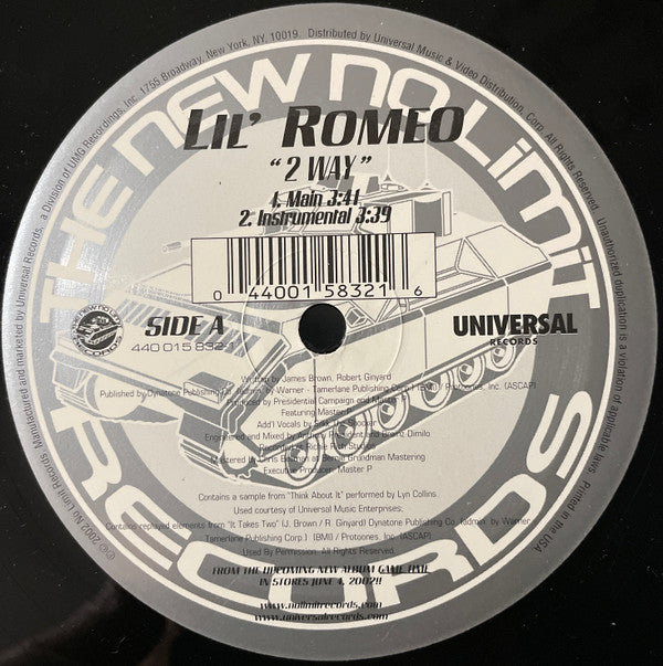 Lil' Romeo - 2 Way (12"")