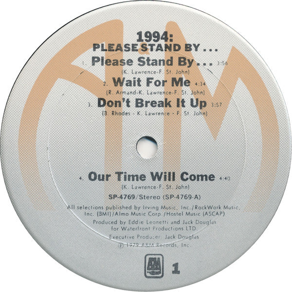 1994: - Please Stand By... (LP, Album)