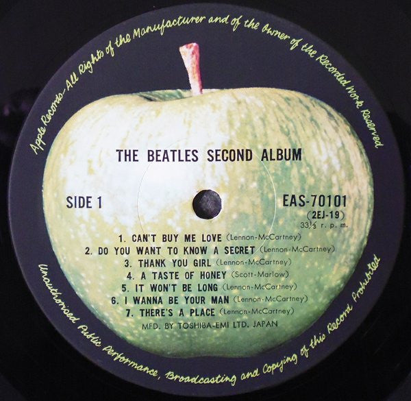 The Beatles - The Beatles' Second Album (LP, Album, Mono, RE)