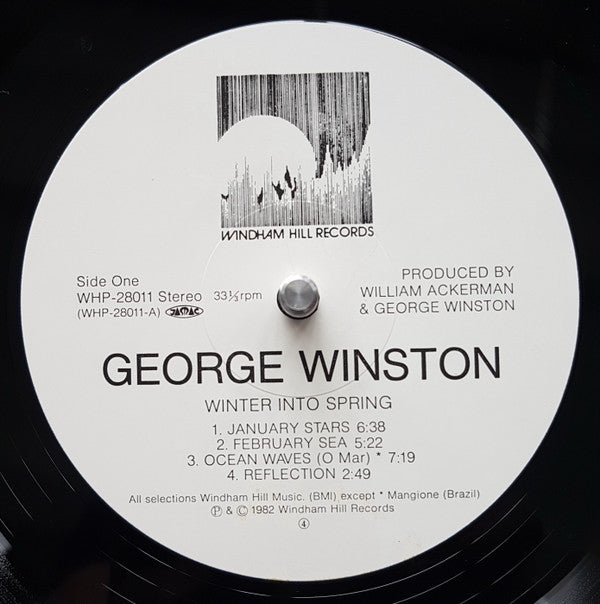 George Winston - Winter Into Spring (LP, Album)