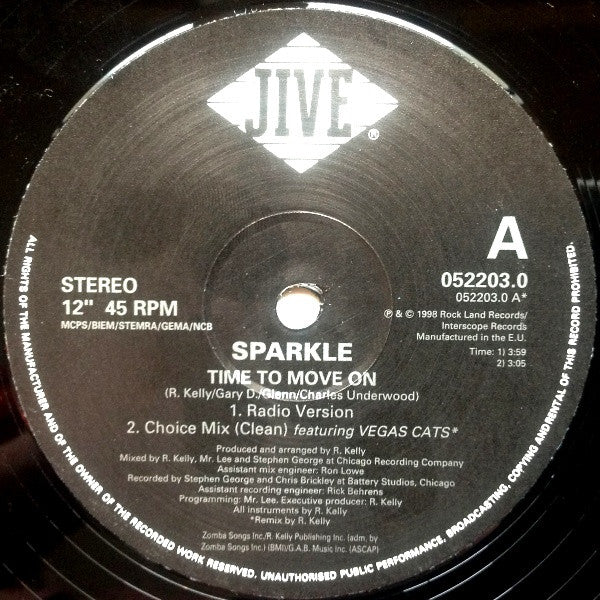 Sparkle (2) - Time To Move On (12")