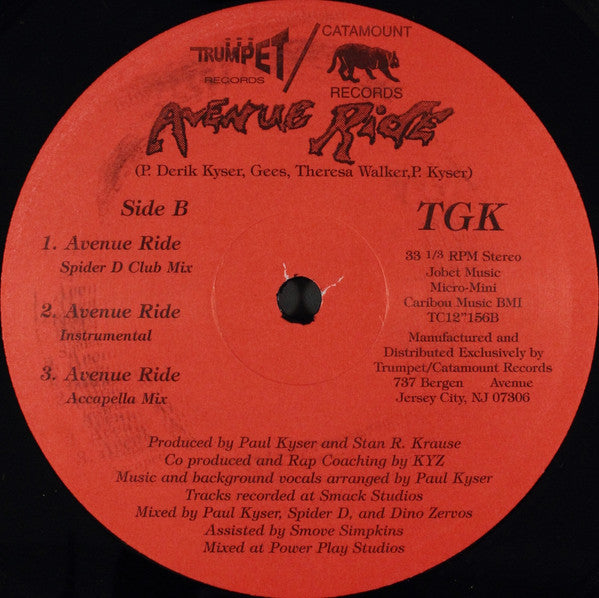 TGK - Avenue Ride (12")