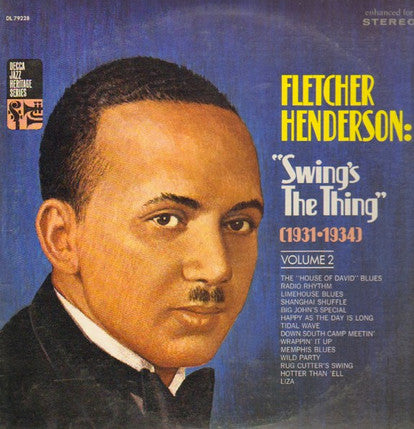 Fletcher Henderson And His Orchestra - Swing's The Thing (1931-1934...