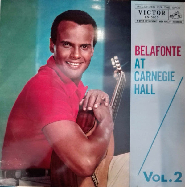 Harry Belafonte - Belafonte At Carnegie Hall Vol.2 (LP, Album, Mono)