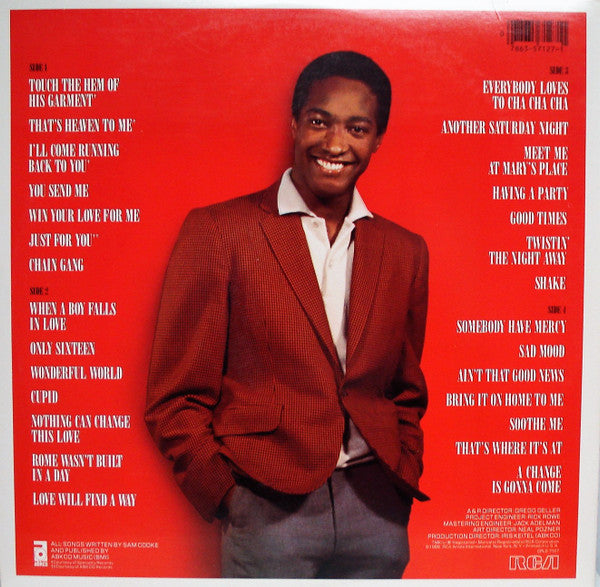Sam Cooke - The Man And His Music (2xLP, Comp, RM, Ind)