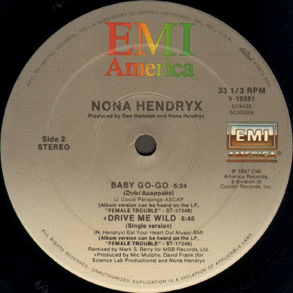 Nona Hendryx - Baby Go-Go (Superstitious Mix) (12"")