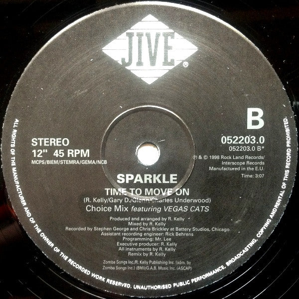 Sparkle (2) - Time To Move On (12")