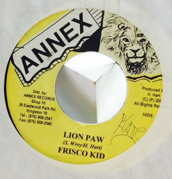 Frisco Kid - Lion Paw (7"")