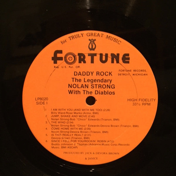 Nolan Strong - Daddy Rock: The Legendary Nolan Strong With The Diab...