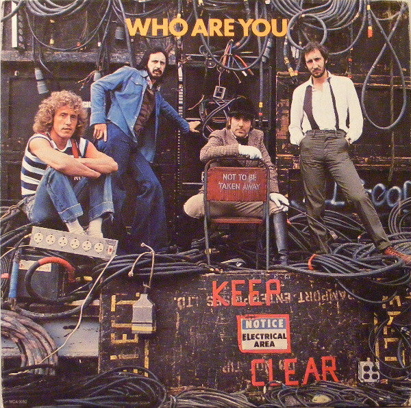The Who - Who Are You (LP, Album, Pin)