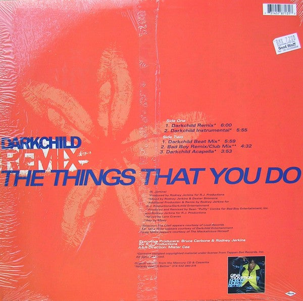 Gina Thompson - The Things That You Do (Darkchild Remix)(12", Single)