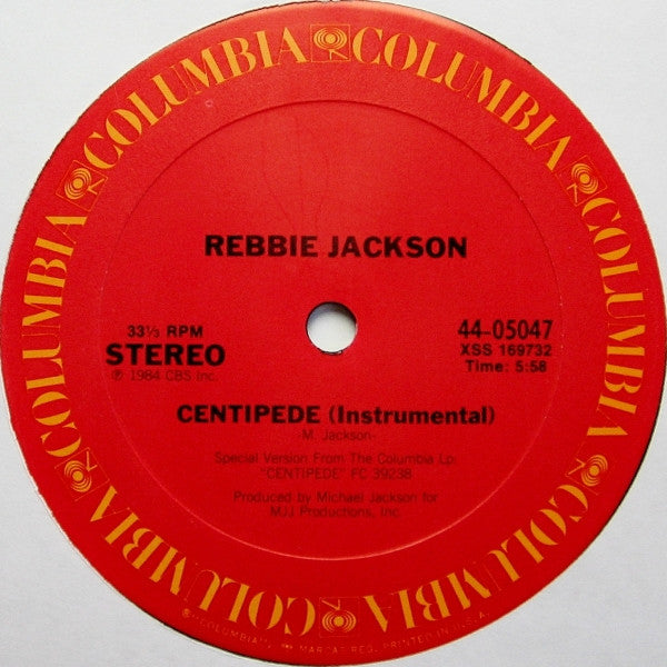 Rebbie Jackson - Centipede (12", Single)