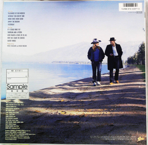 Merle Haggard & Willie Nelson - Seashores Of Old Mexico  (LP, Promo)
