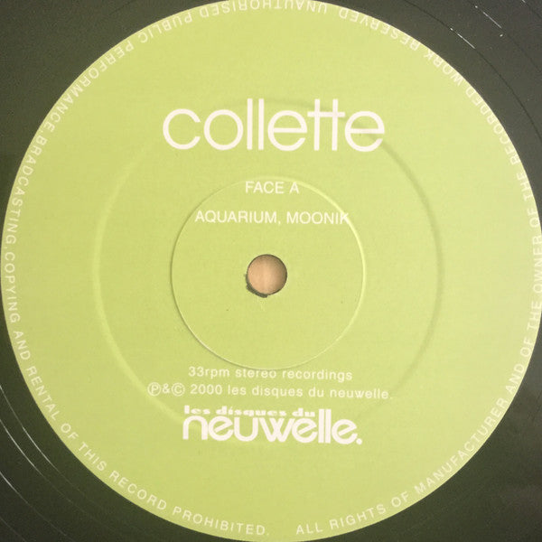 Collette (9) - Collette (12"", EP)