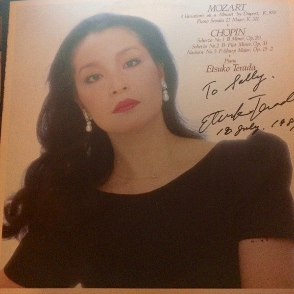 Etsuko Terada - Mozart Chopin (LP, Comp, Mas)