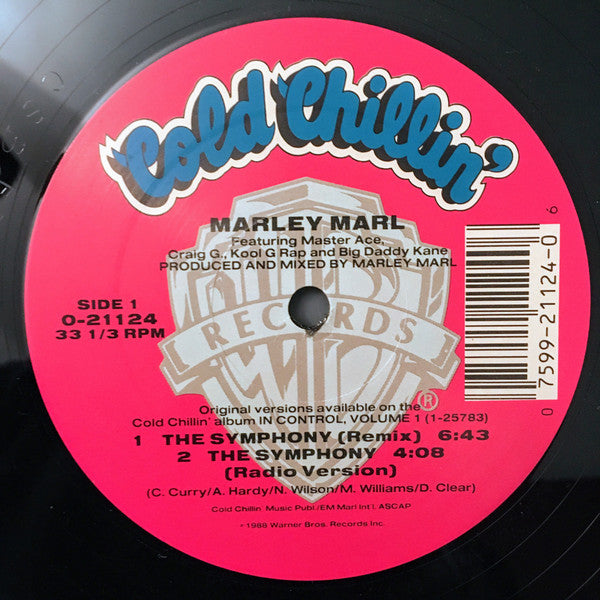 Marley Marl - The Symphony (12"", Maxi)