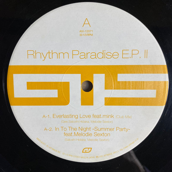 GTS - Rhythm Paradise E.P. II (12", EP)