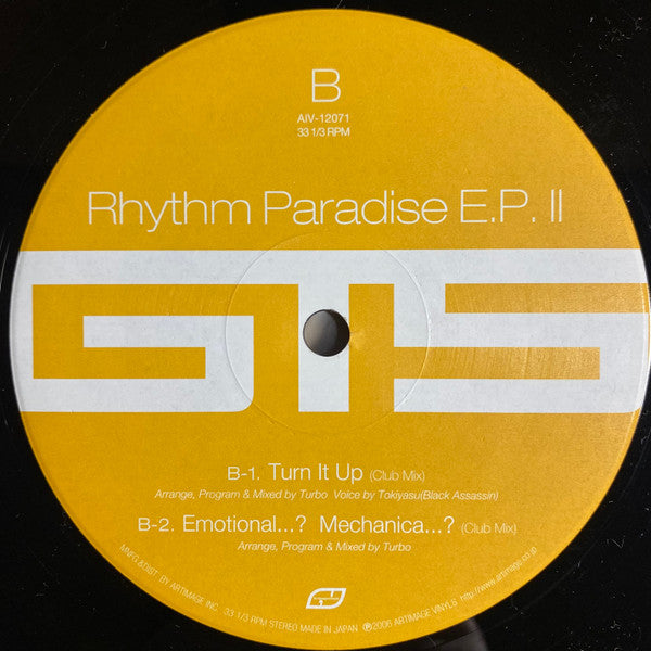 GTS - Rhythm Paradise E.P. II (12", EP)