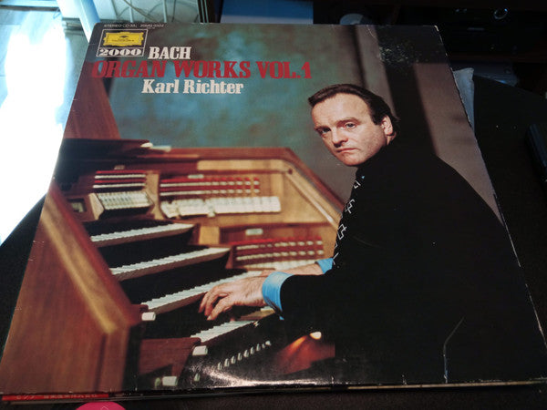 Bach* - Karl Richter - Organ Works, Vol. 1 (LP, Album)