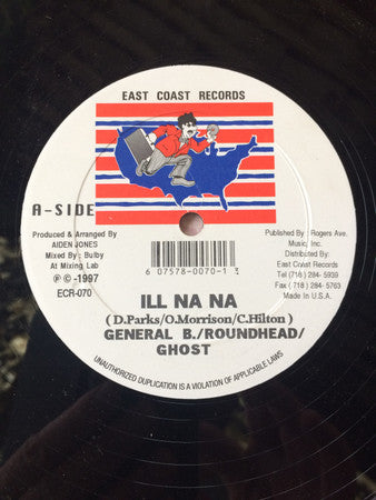 General B.* / Roundhead* / Ghost (6), Anthony B - Ill Na Na / Never Weary Yet (12"")