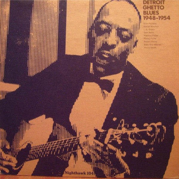 Various - Detroit Ghetto Blues 1948-1954 (LP, Comp)