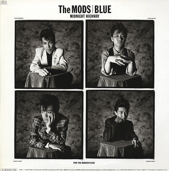 The Mods - Blue (Midnight Highway) (LP, Album)