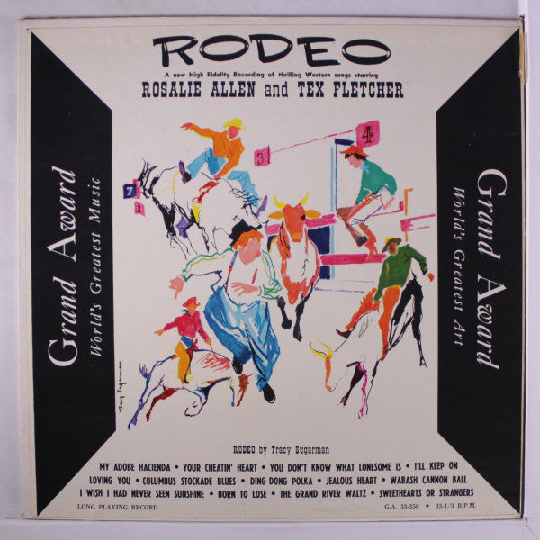 Rosalie Allen And Tex Fletcher - Rodeo (LP, Album)