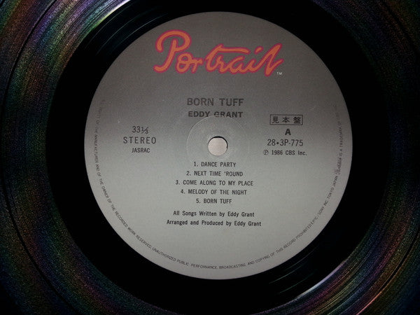 Eddy Grant - Born Tuff (LP, Album, Promo)