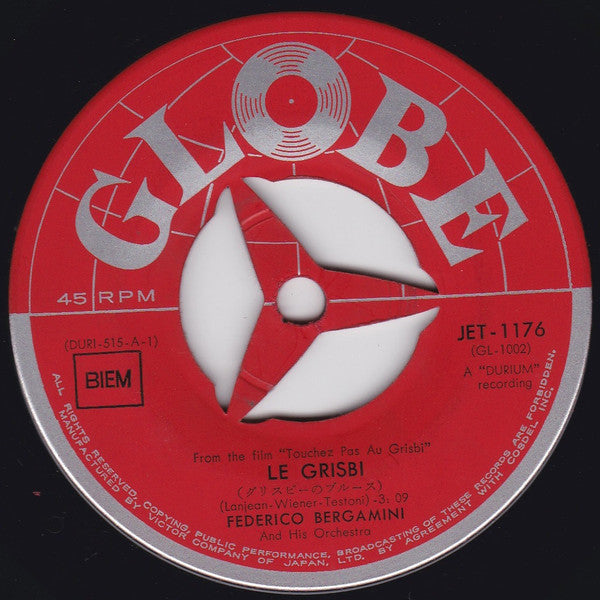 Federico Bergamini And His Orchestra, Orchestra E Coro Di Robert Pray - The Longest Day / Le Grisbi (7", Single)